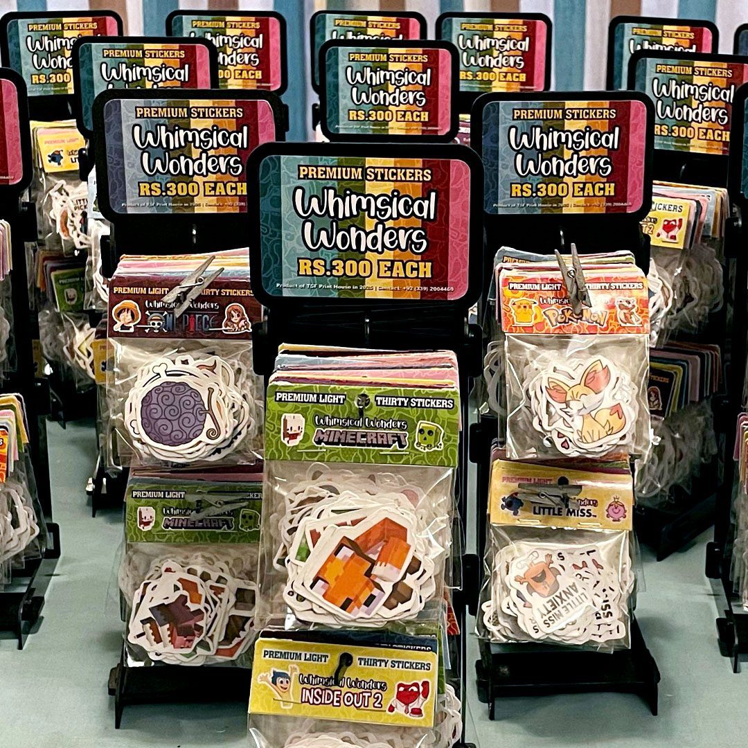 stickers stands square